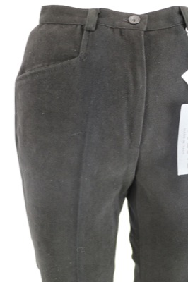 Pantaloni Donna ABSOLUTE 42 Nero Viscosa Poliestere Lycra AN642