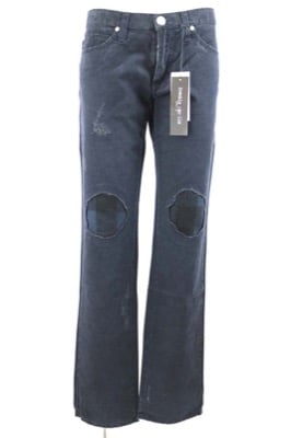 pantaloni donna FRANKIE MORELLO 33 nero cotone AM382
