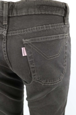 Pantaloni Donna JECKERSON 26 Marrone Cotone AM200