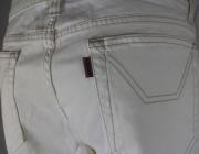 Pantaloni Donna JECKERSON Bianco Cotone AM356