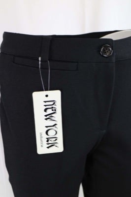 Pantaloni Donna NEW YORK 42 Nero Poliammide AN437