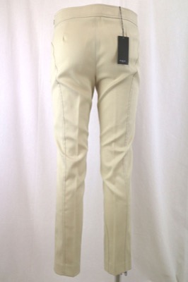 Pantaloni Donna P. M. E. (PME) 42 Poliestere Cotone Elastan Beige AN585