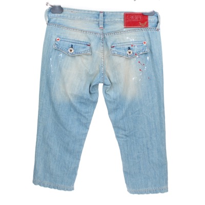 Pantaloni Donna STAFF JEANS & CO. 27 Celeste Cotone AR822