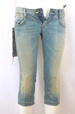 Pantaloni Donna STAFF JEANS & CO. 27 Celeste Cotone AR822