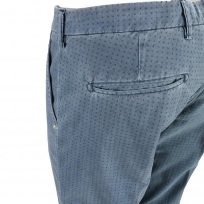 Pantaloni Uomo ENTRE AMIS 52 Blu Tessuto T. AMERICA CZ23