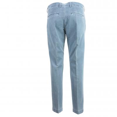 Pantaloni Uomo ENTRE AMIS 52 Blu Tessuto T. AMERICA CZ23