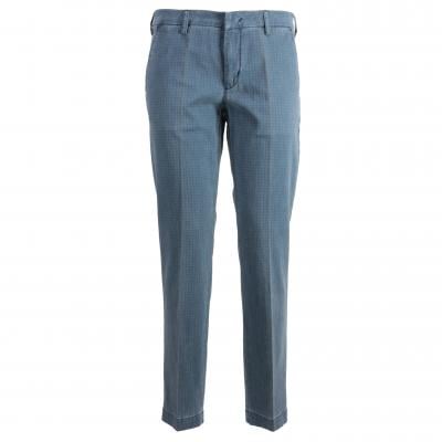 pantaloni uomo ENTRE AMIS 52 blu tessuto T. AMERICA CZ23