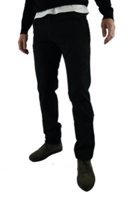pantaloni uomo HEAVEN TWO 30 nero cotone AM476