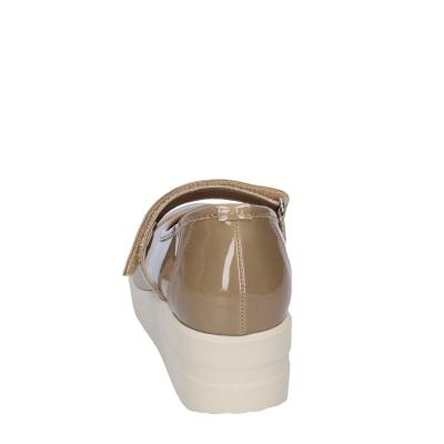 Scarpe Donna AGILE By RUCOLINE Ballerine Beige Vernice 242 A ULTRA BE599