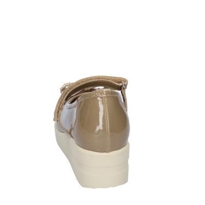 Scarpe Donna AGILE By RUCOLINE Ballerine Beige Vernice 242 A ULTRA BE597