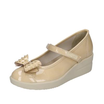 scarpe donna AGILE by RUCOLINE ballerine beige vernice 242 BD175