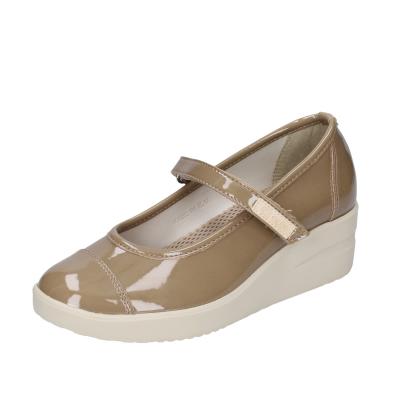 scarpe donna AGILE by RUCOLINE ballerine beige vernice 242 A ULTRA BE599