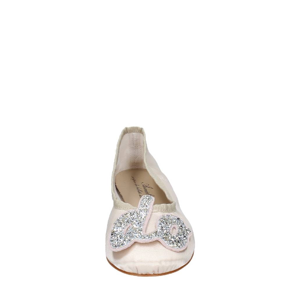 Scarpe Donna ANNIEL Ballerine Beige Tessuto EX260