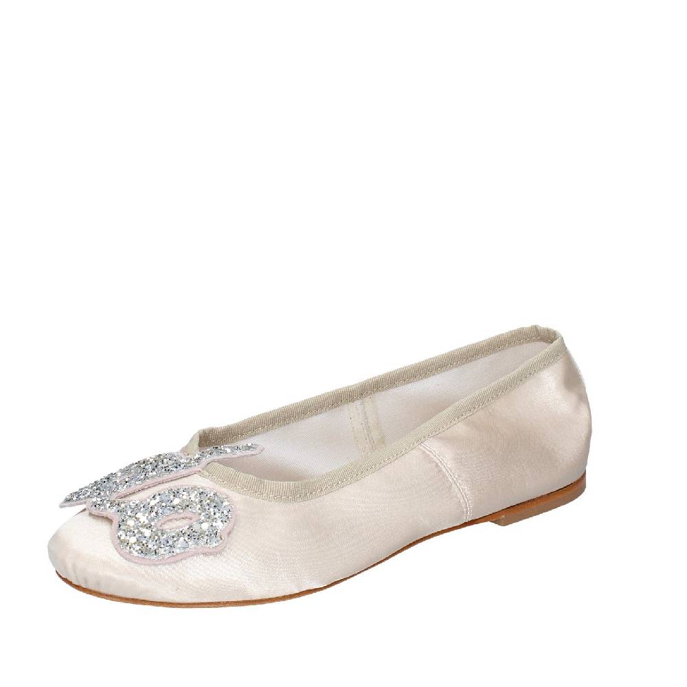 scarpe donna ANNIEL ballerine beige tessuto EX260