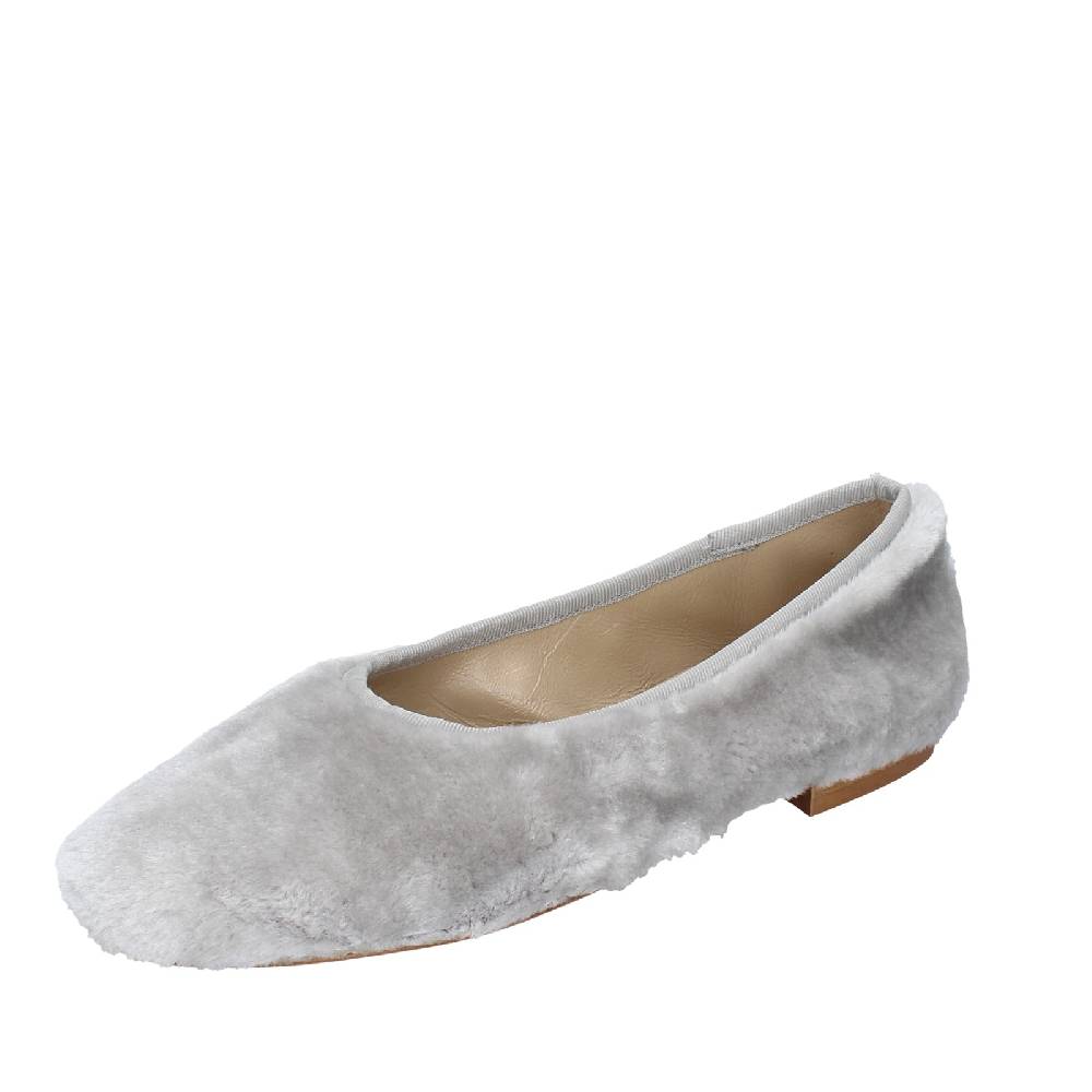 scarpe donna ANNIEL ballerine grigio tessuto EX283