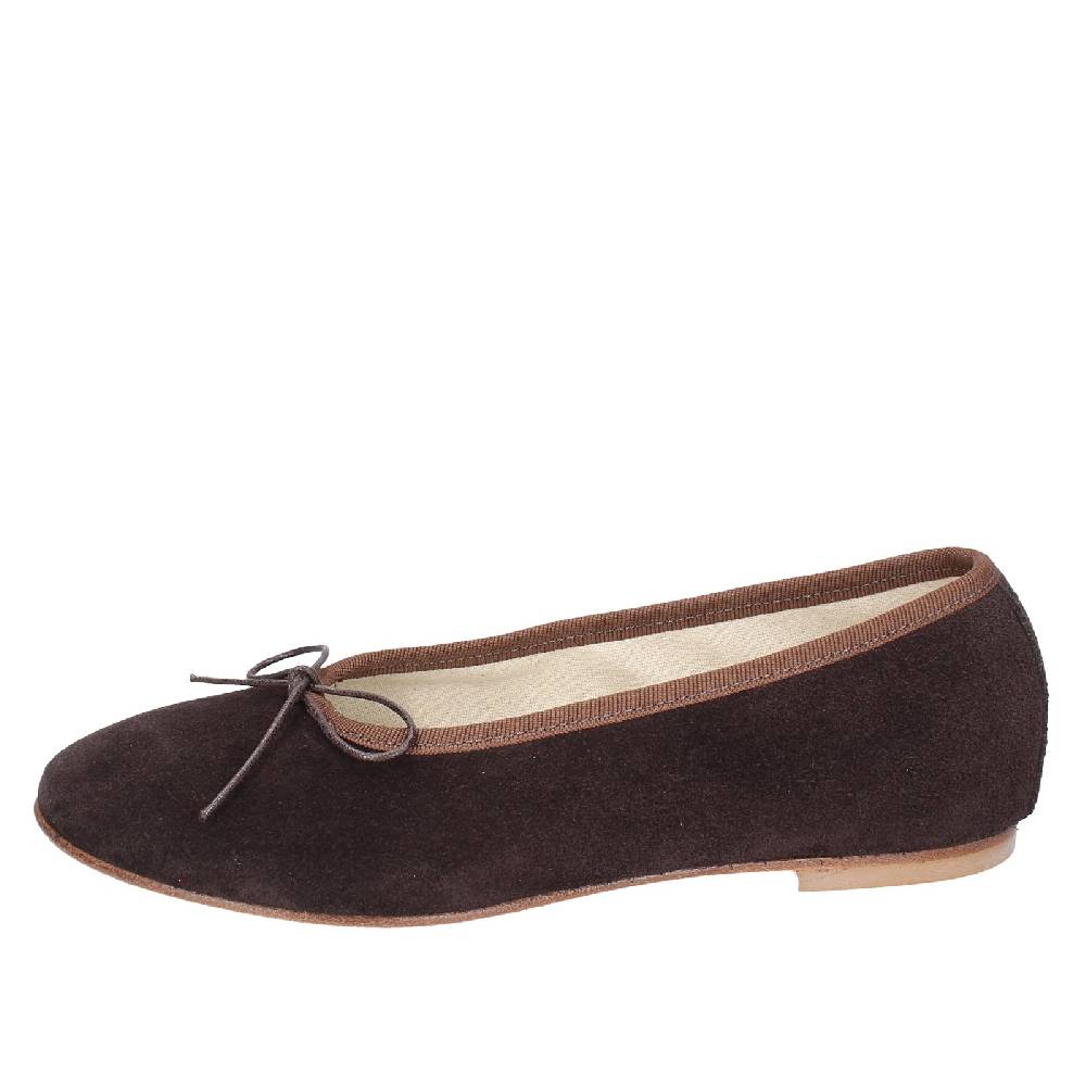 Scarpe Donna ANNIEL Ballerine Marrone Camoscio EX285