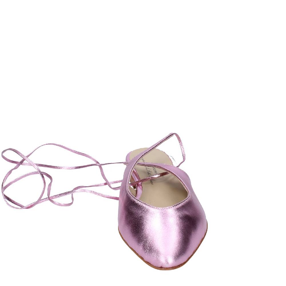Scarpe Donna ANNIEL Ballerine Rosa Pelle EX245