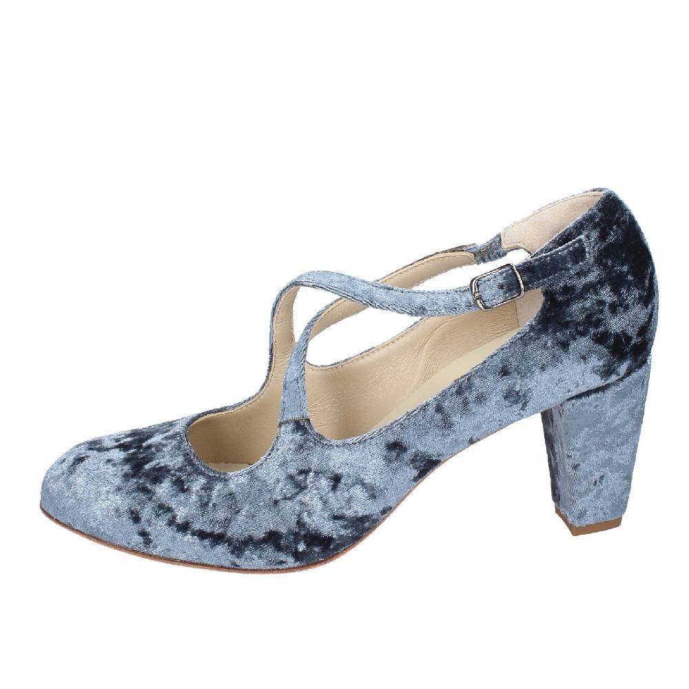 Scarpe Donna ANNIEL Decollete Grigio Velluto EX257