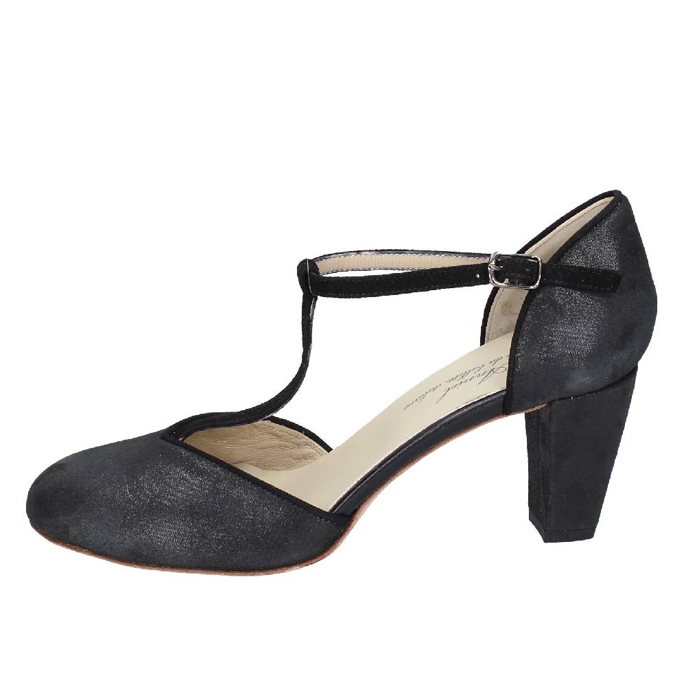 Scarpe Donna ANNIEL Decollete Nero Camoscio EX258