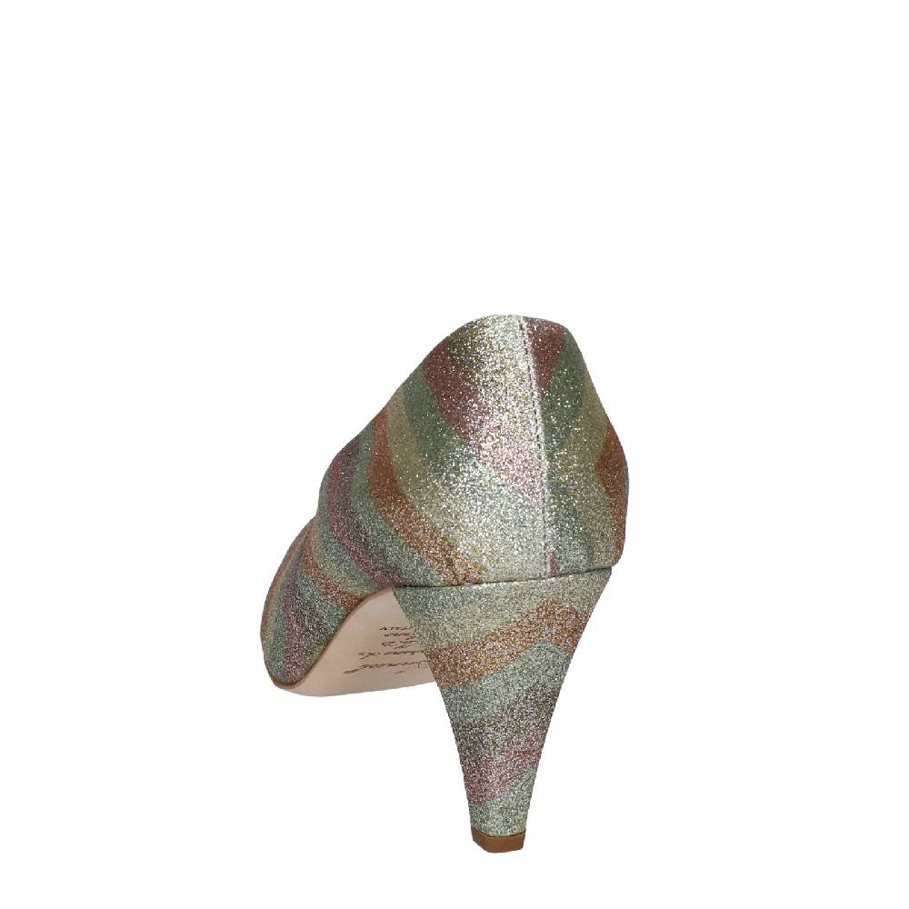 Scarpe Donna ANNIEL Decollete Oro Glitter EX224