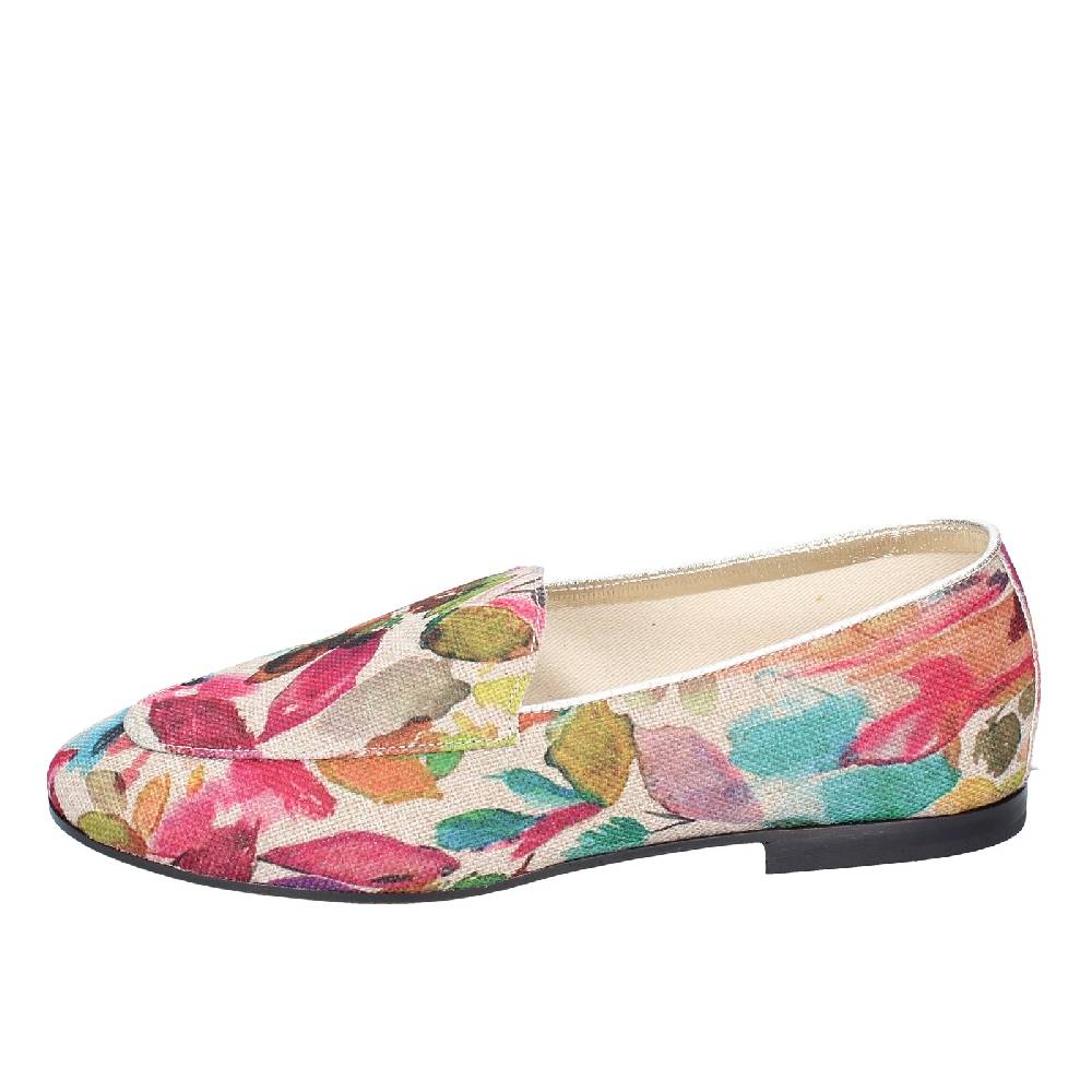 Scarpe Donna ANNIEL Mocassini Multicolore Tessuto EY674