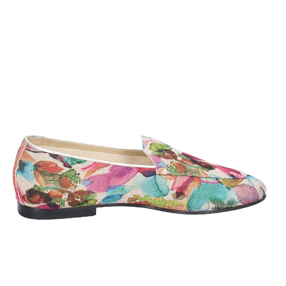 Scarpe Donna ANNIEL Mocassini Multicolore Tessuto EY674