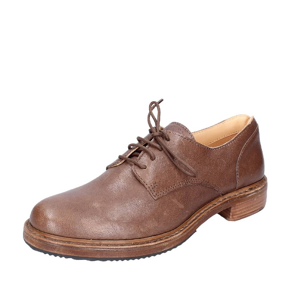 scarpe donna ASTORFLEX classiche marrone pelle EY789