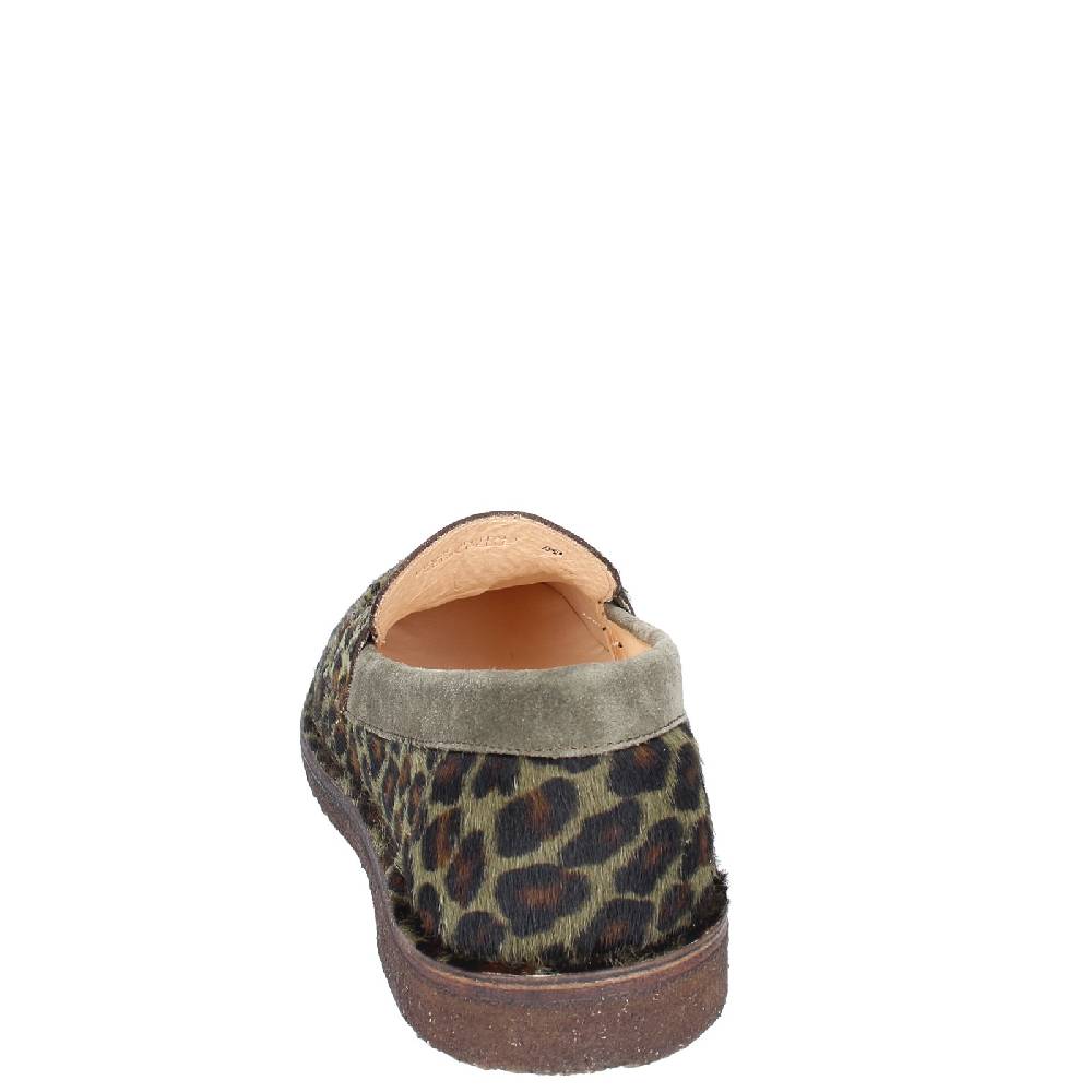 Scarpe Donna ASTORFLEX Mocassini Verde Cavallino Camoscio EY783