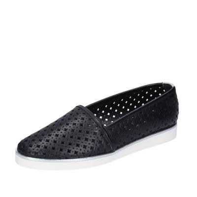 scarpe donna BALDININI mocassini nero pelle BF754