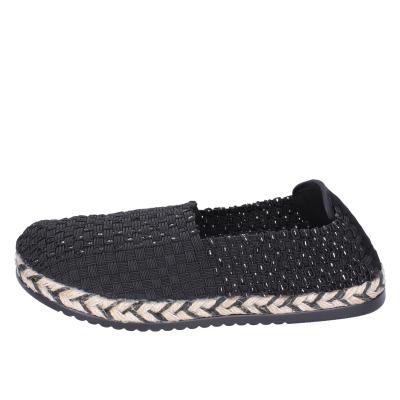 Scarpe Donna CAFè NOIR Espadrillas Nero Tessuto MEA901 BF478