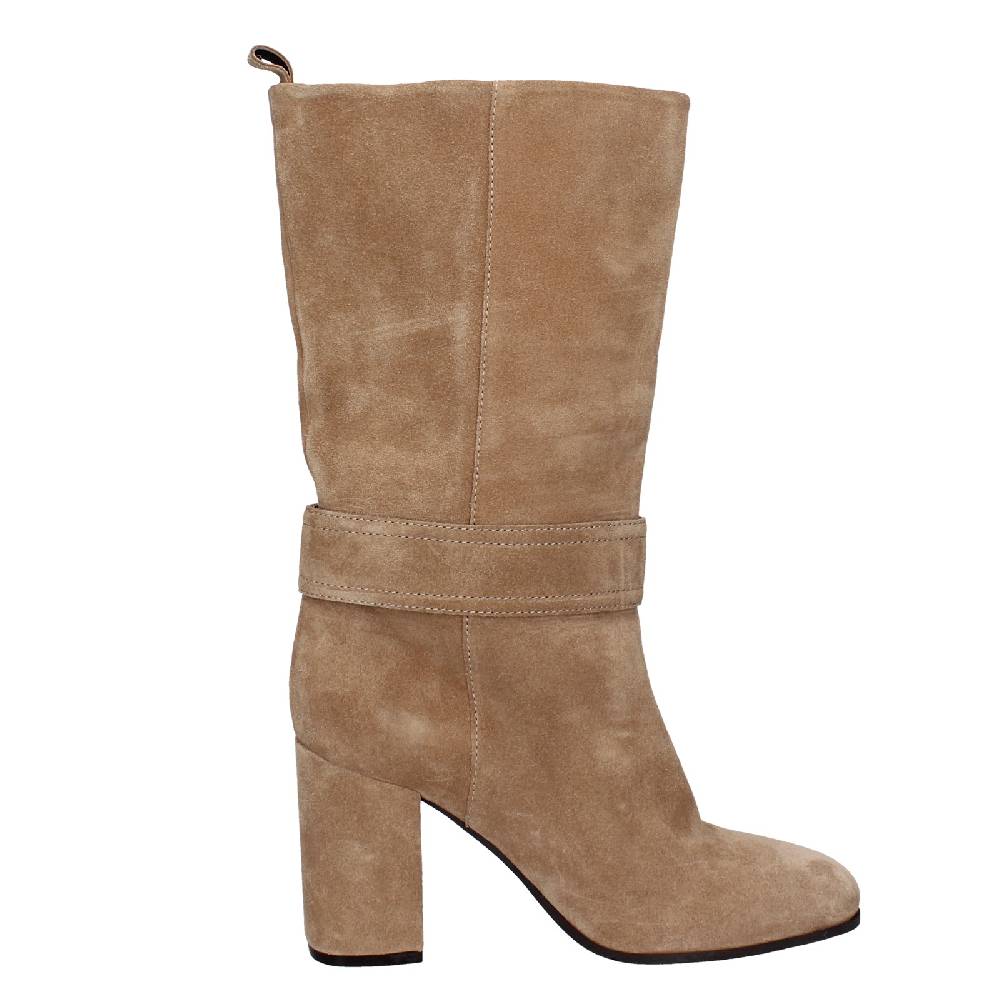 Scarpe Donna CARMENS Stivali Beige Camoscio EX216