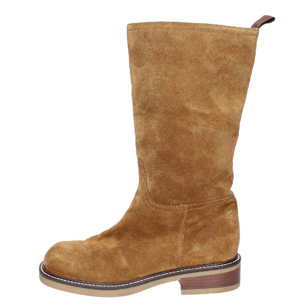 Scarpe Donna CARMENS Stivali Marrone Camoscio EX217