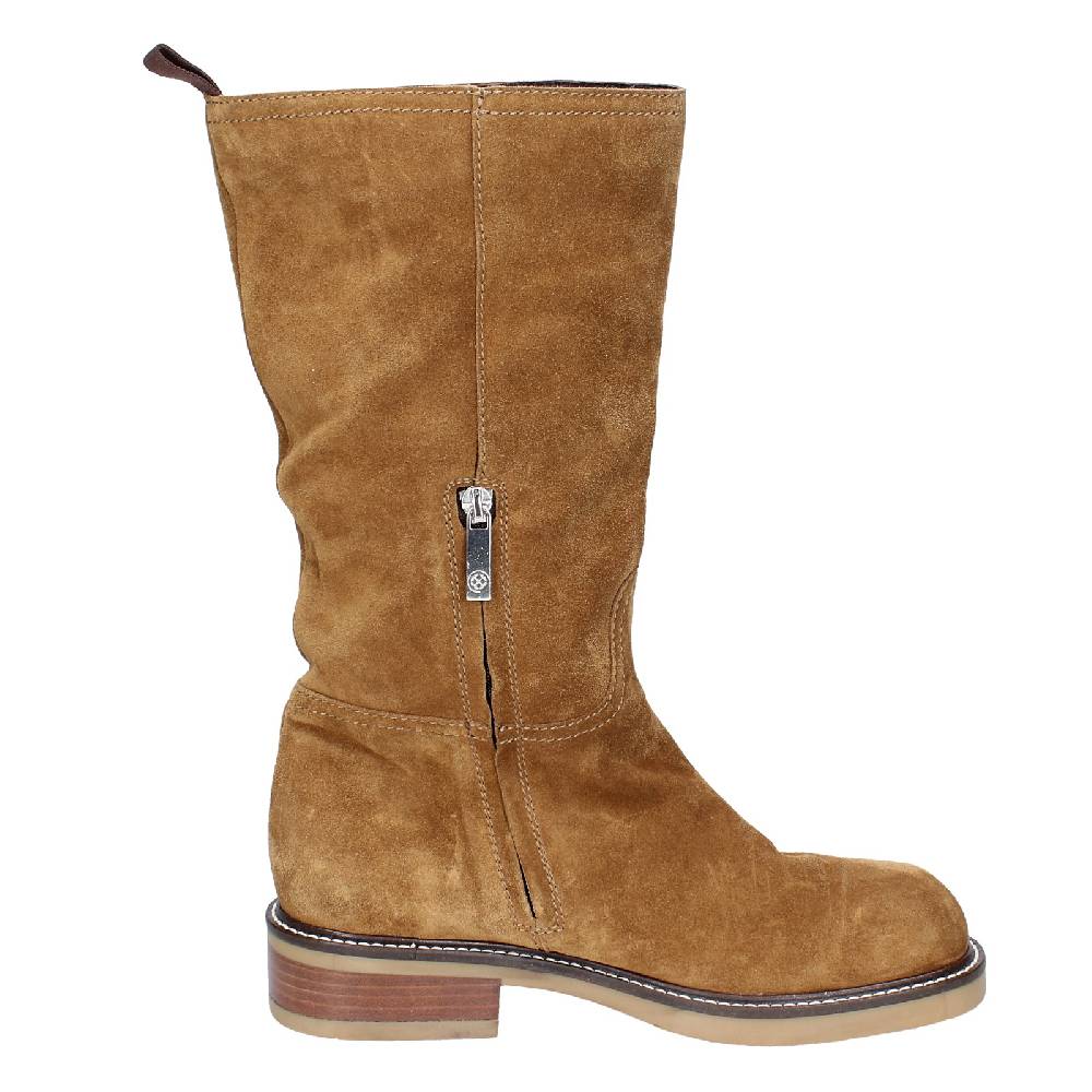 Scarpe Donna CARMENS Stivali Marrone Camoscio EX217