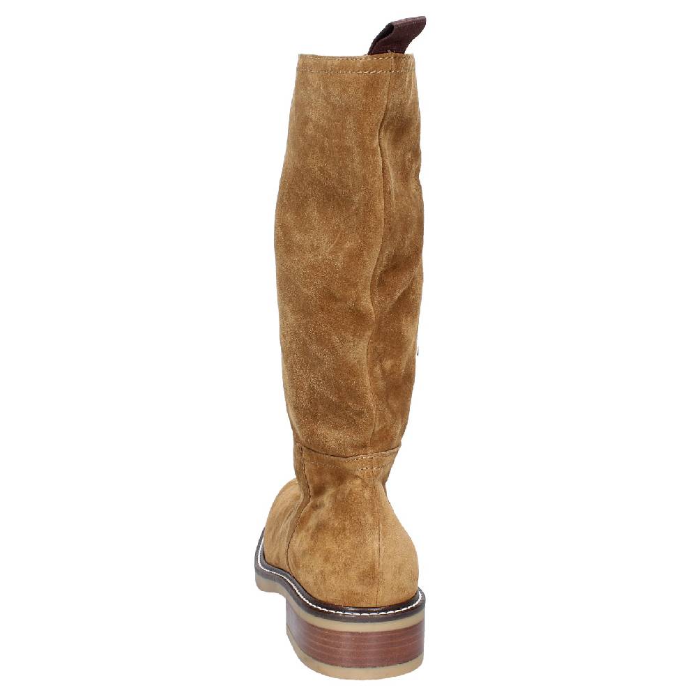 Scarpe Donna CARMENS Stivali Marrone Camoscio EX217