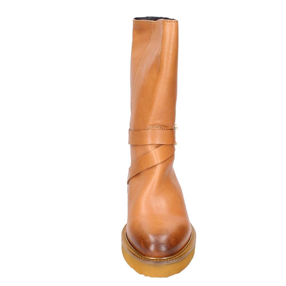 Scarpe Donna CARMENS Stivali Marrone Pelle EX155