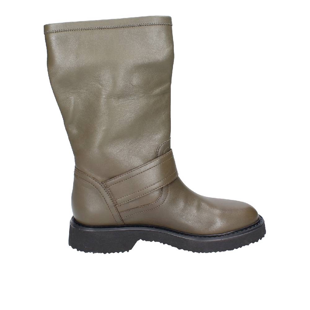 Scarpe Donna CARMENS Stivali Verde Pelle EX187