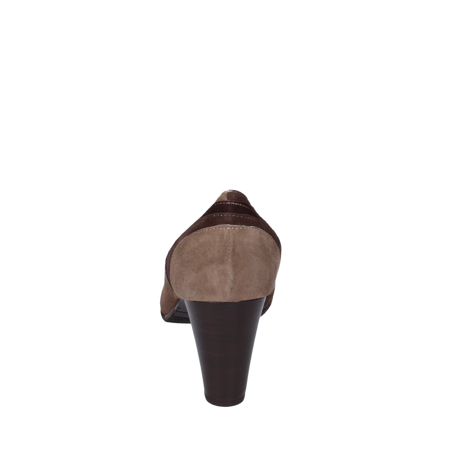 Scarpe Donna CONFORT Decollete Marrone Camoscio EZ415