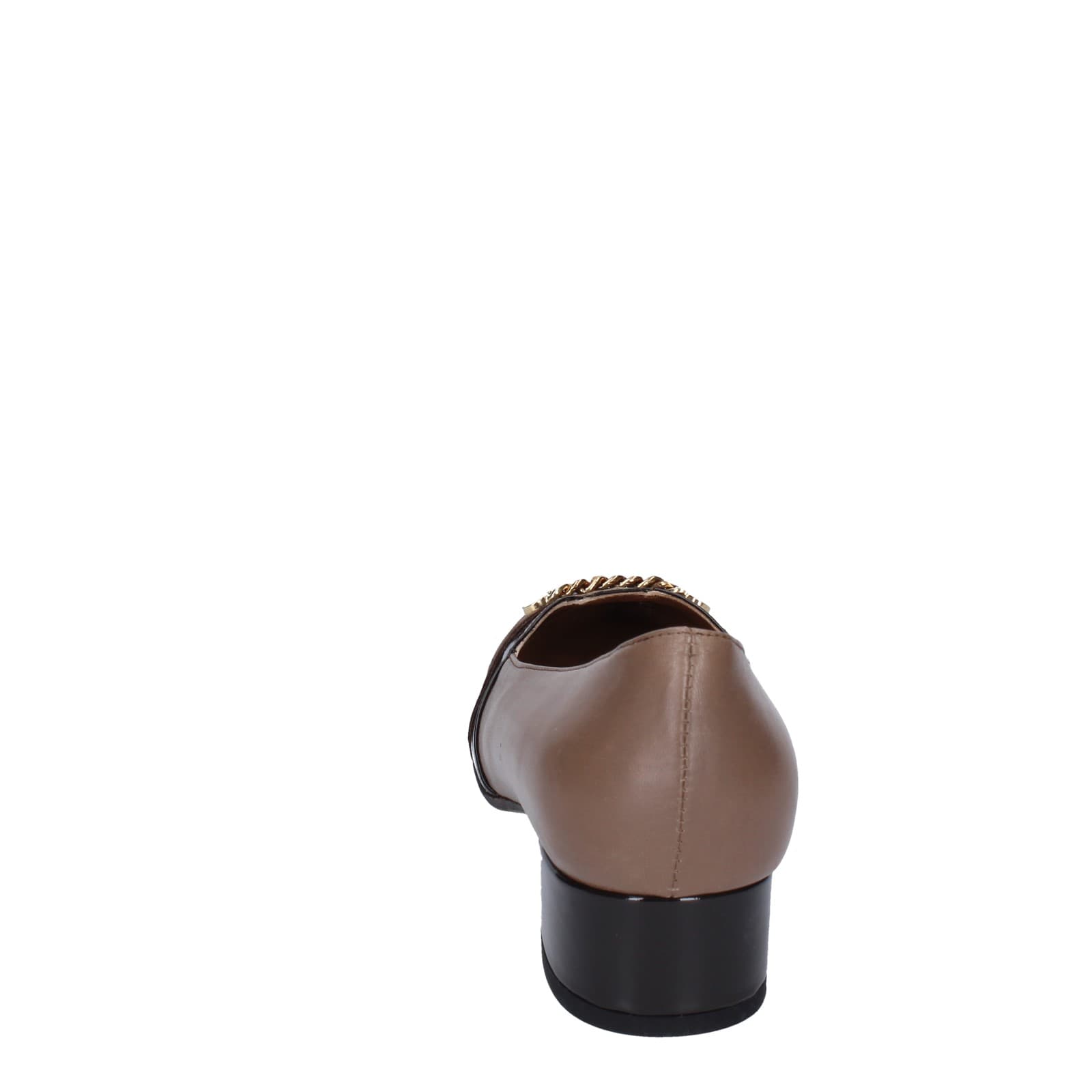 Scarpe Donna CONFORT Decollete Marrone Pelle EZ392