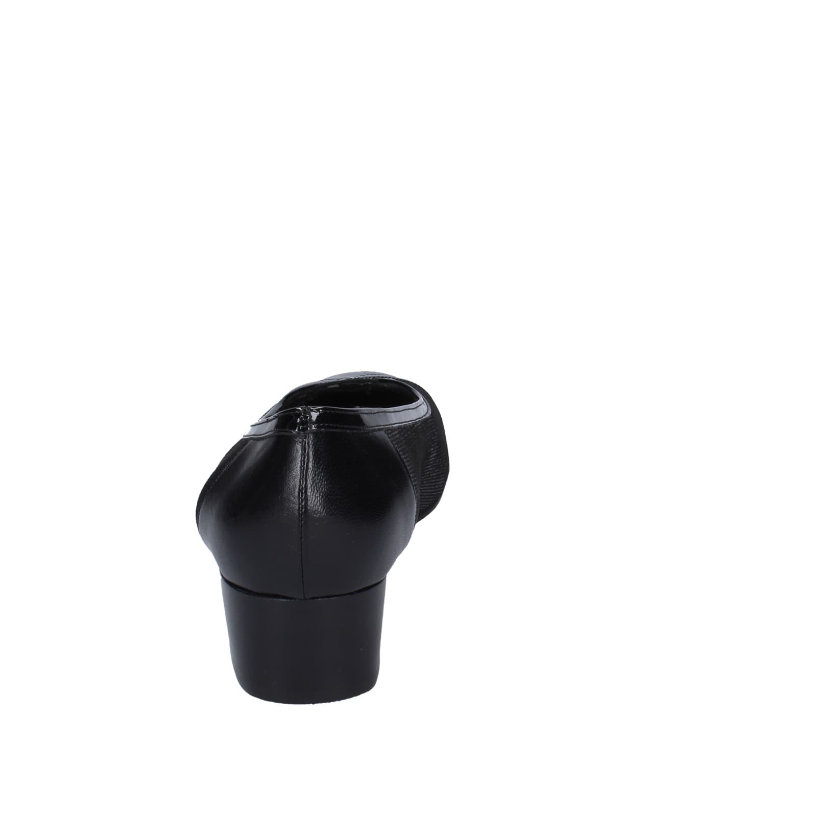 Scarpe Donna CONFORT Decollete Nero Pelle Vernice 3735 EZ335