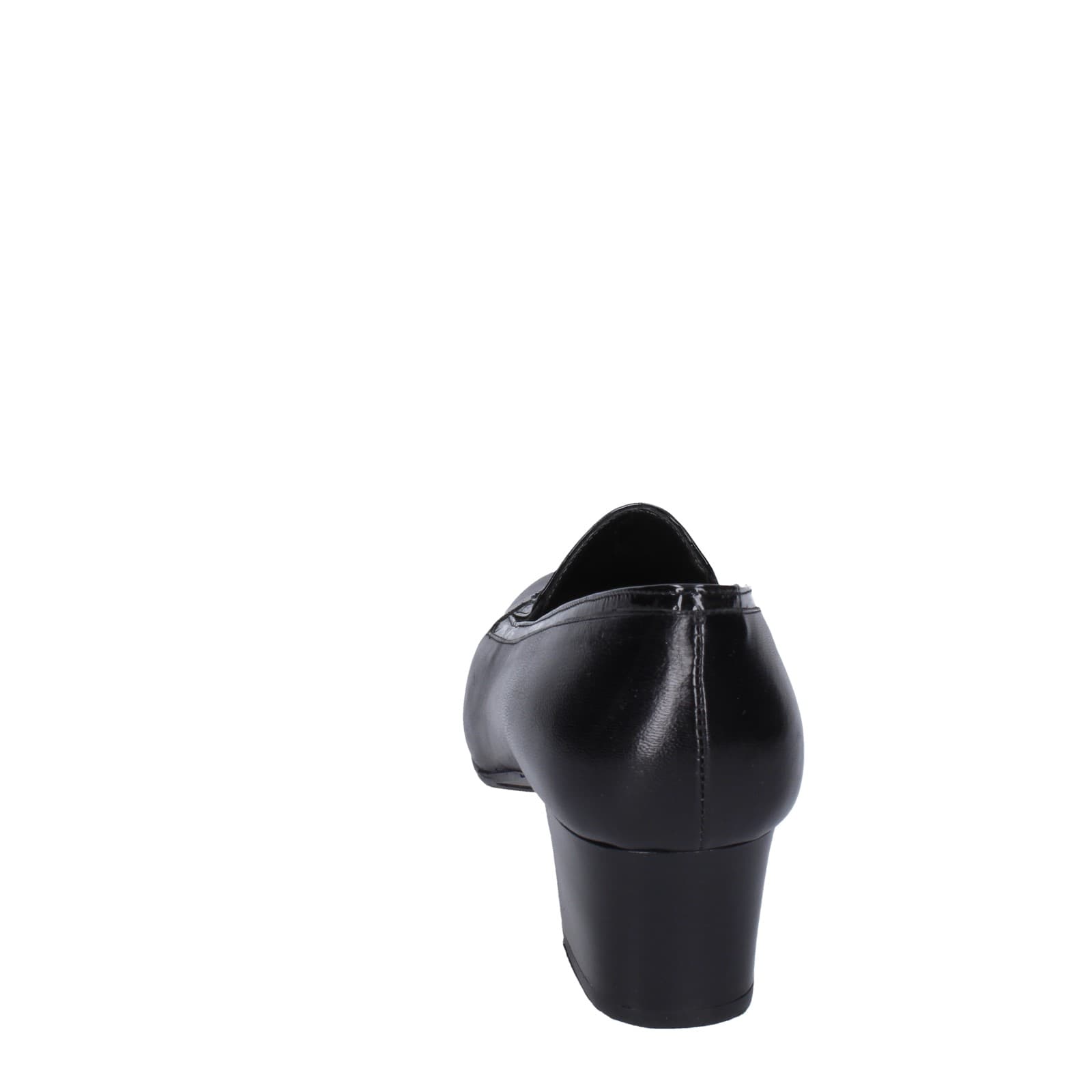 Scarpe Donna CONFORT Decollete Nero Pelle Vernice EZ413