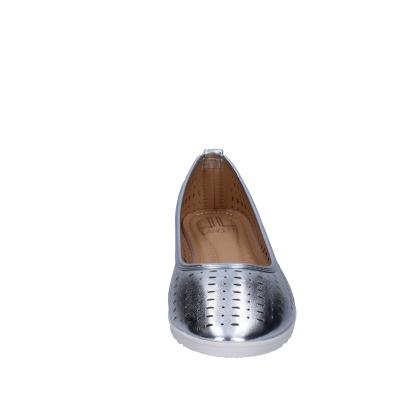 Scarpe Donna LANCETTI Ballerine Argento Pelle Sintetica BP564