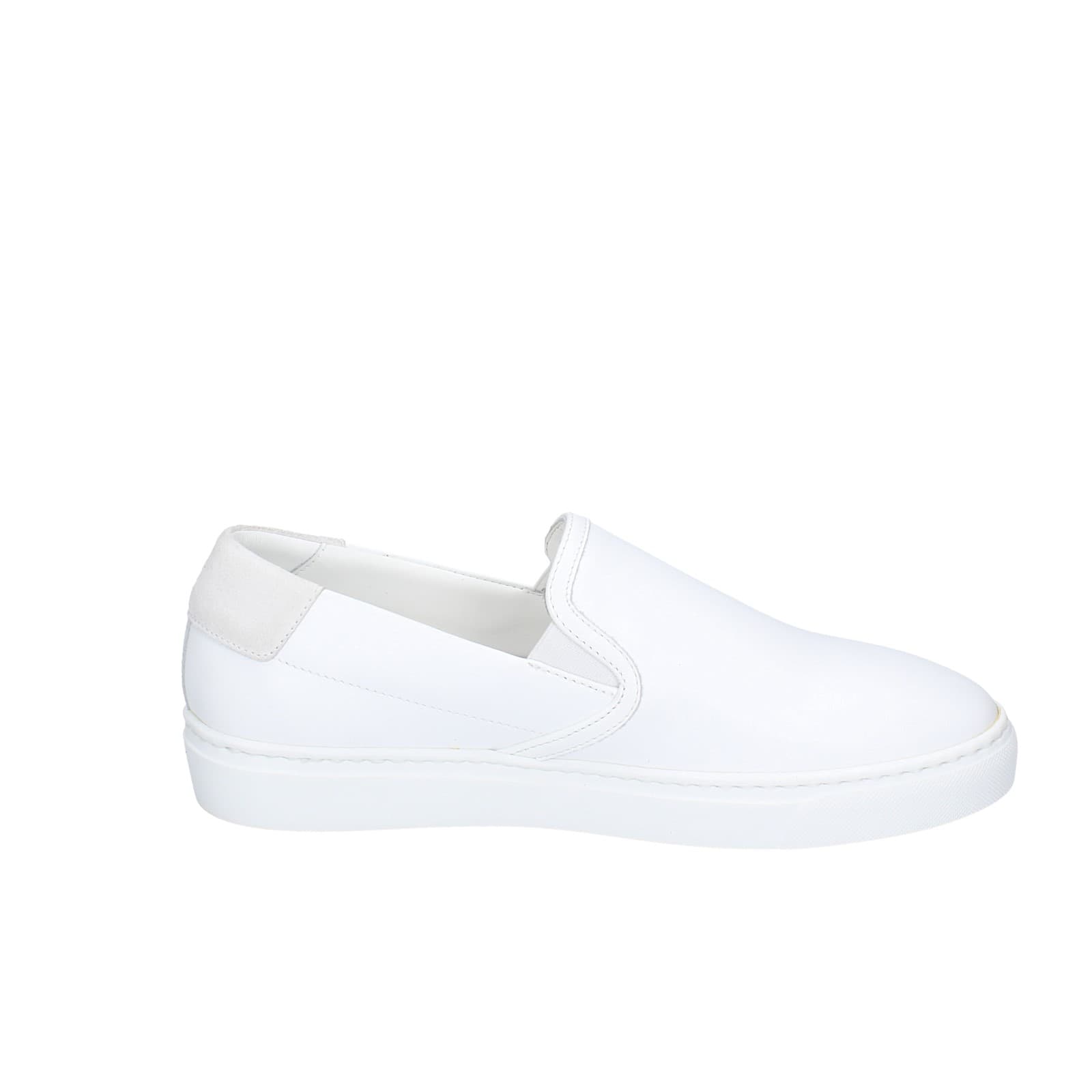 Scarpe Donna ME+EM Mocassini Bianco Pelle EY198