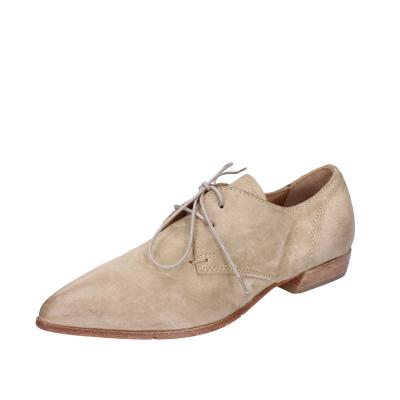 scarpe donna MOMA classiche beige camoscio BH329