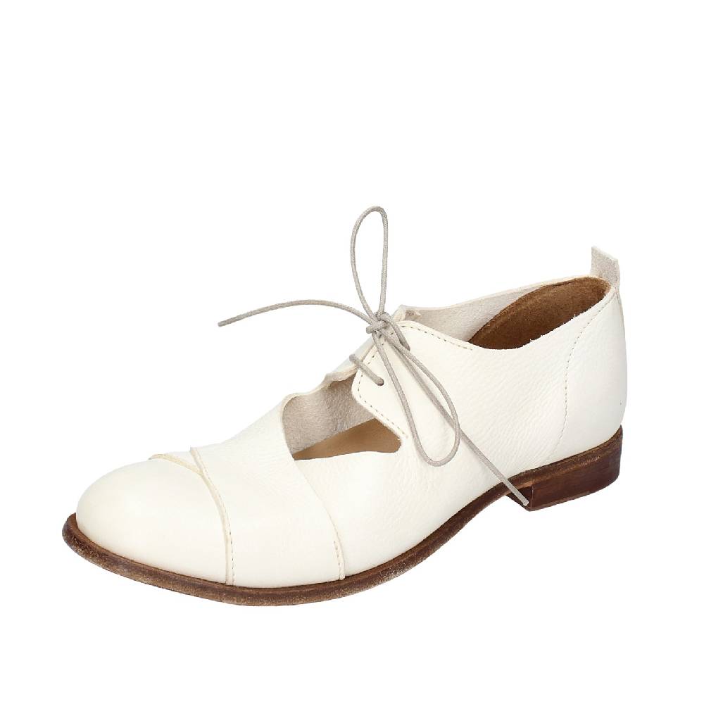 scarpe donna MOMA classiche bianco pelle 39405A VINTAGE EX460