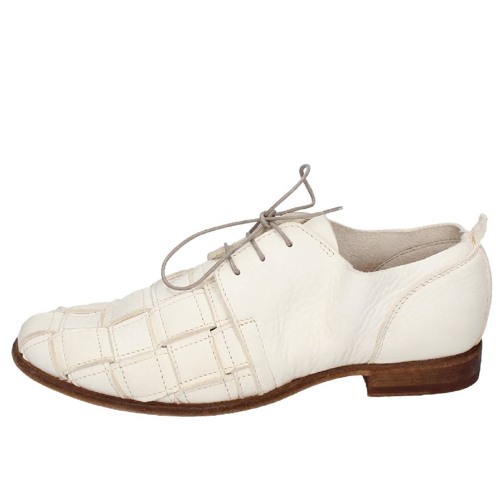 Scarpe Donna MOMA Classiche Bianco Pelle 39409A VINTAGE EX454