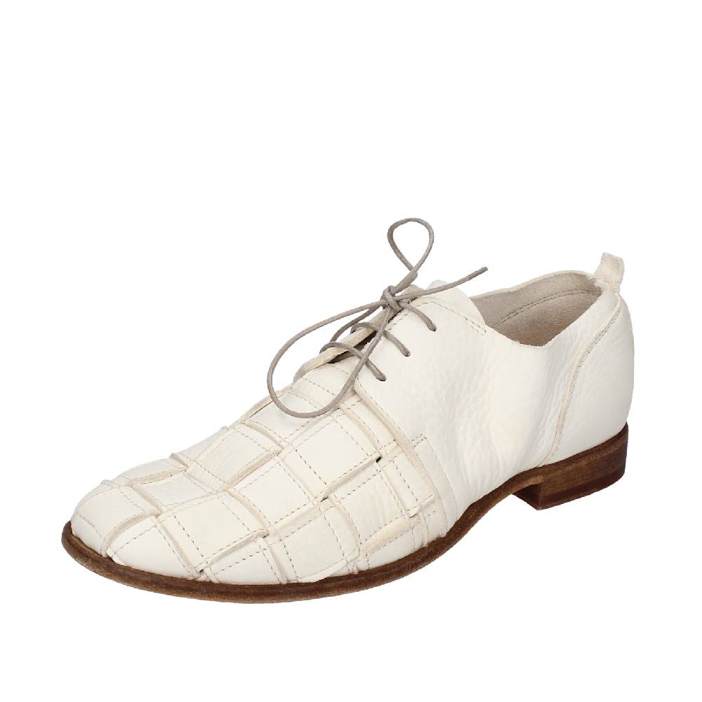 scarpe donna MOMA classiche bianco pelle 39409A VINTAGE EX454