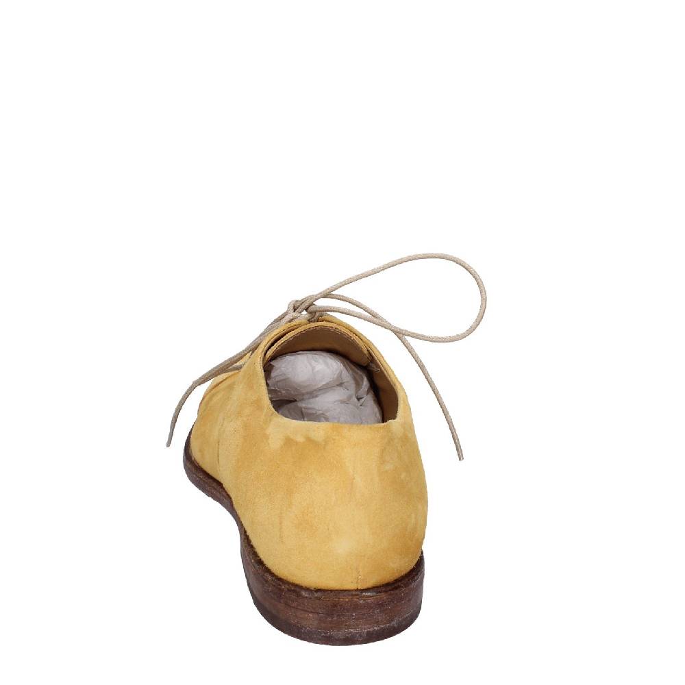 Scarpe Donna MOMA Classiche Giallo Camoscio VINTAGE EX478