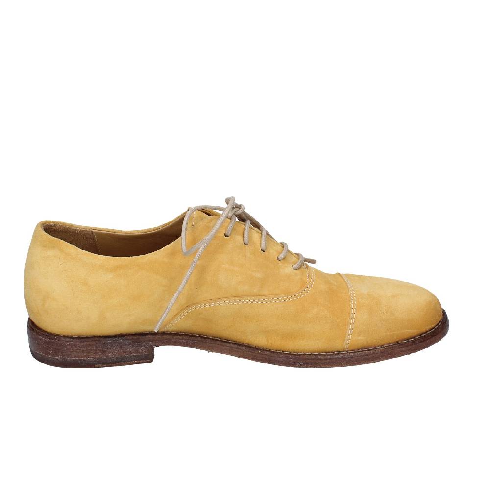 Scarpe Donna MOMA Classiche Giallo Camoscio VINTAGE EX478