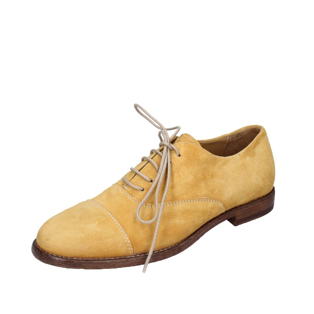 scarpe donna MOMA classiche giallo camoscio VINTAGE EX478