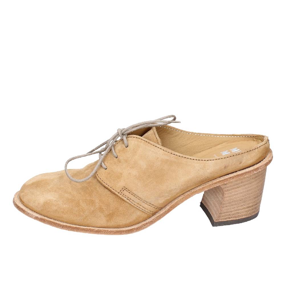 Scarpe Donna MOMA Classiche Marrone Camoscio SABOT VINTAGE EX470